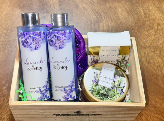 Lavender relaxation box