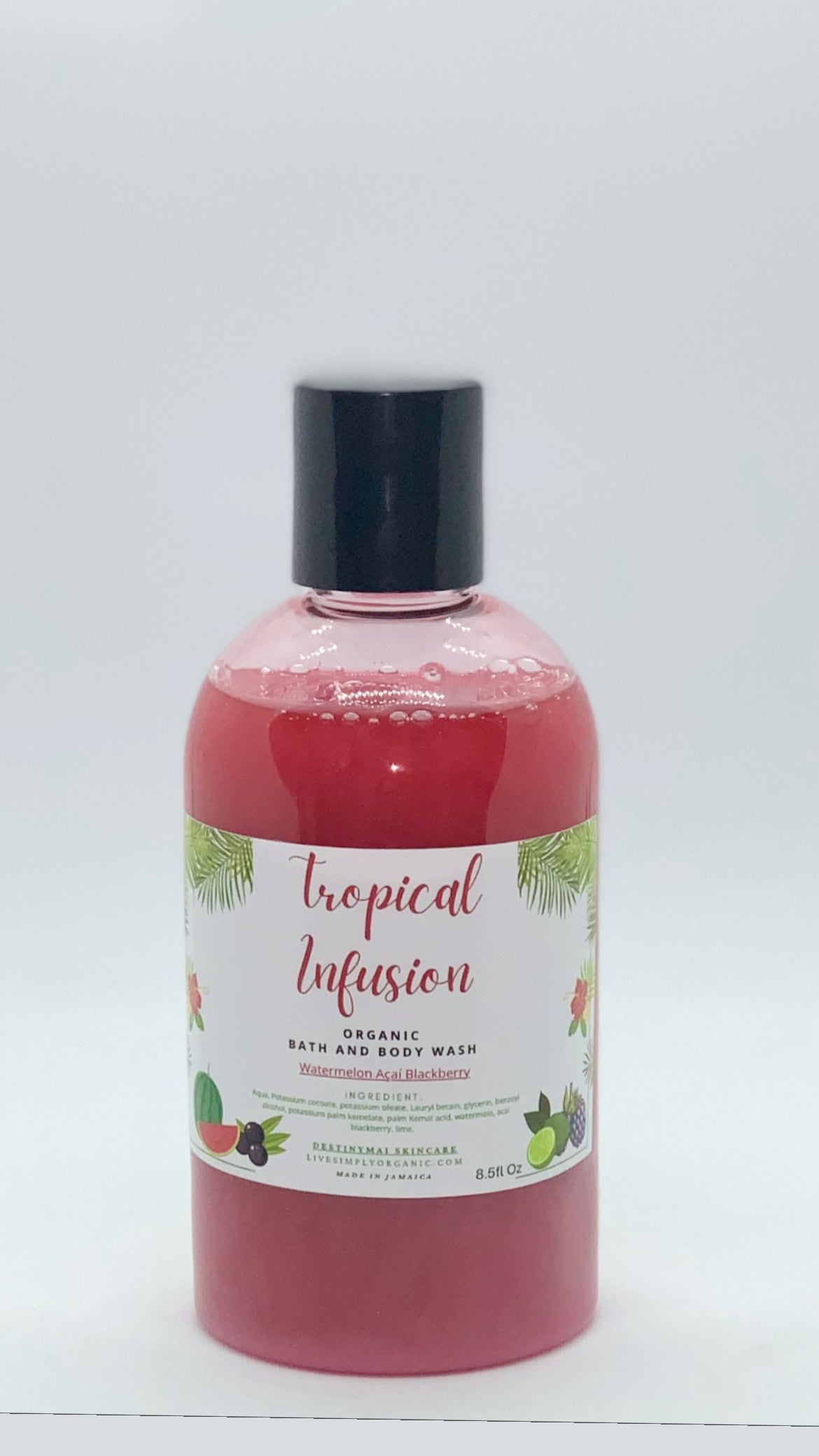 Tropical infusion body wash