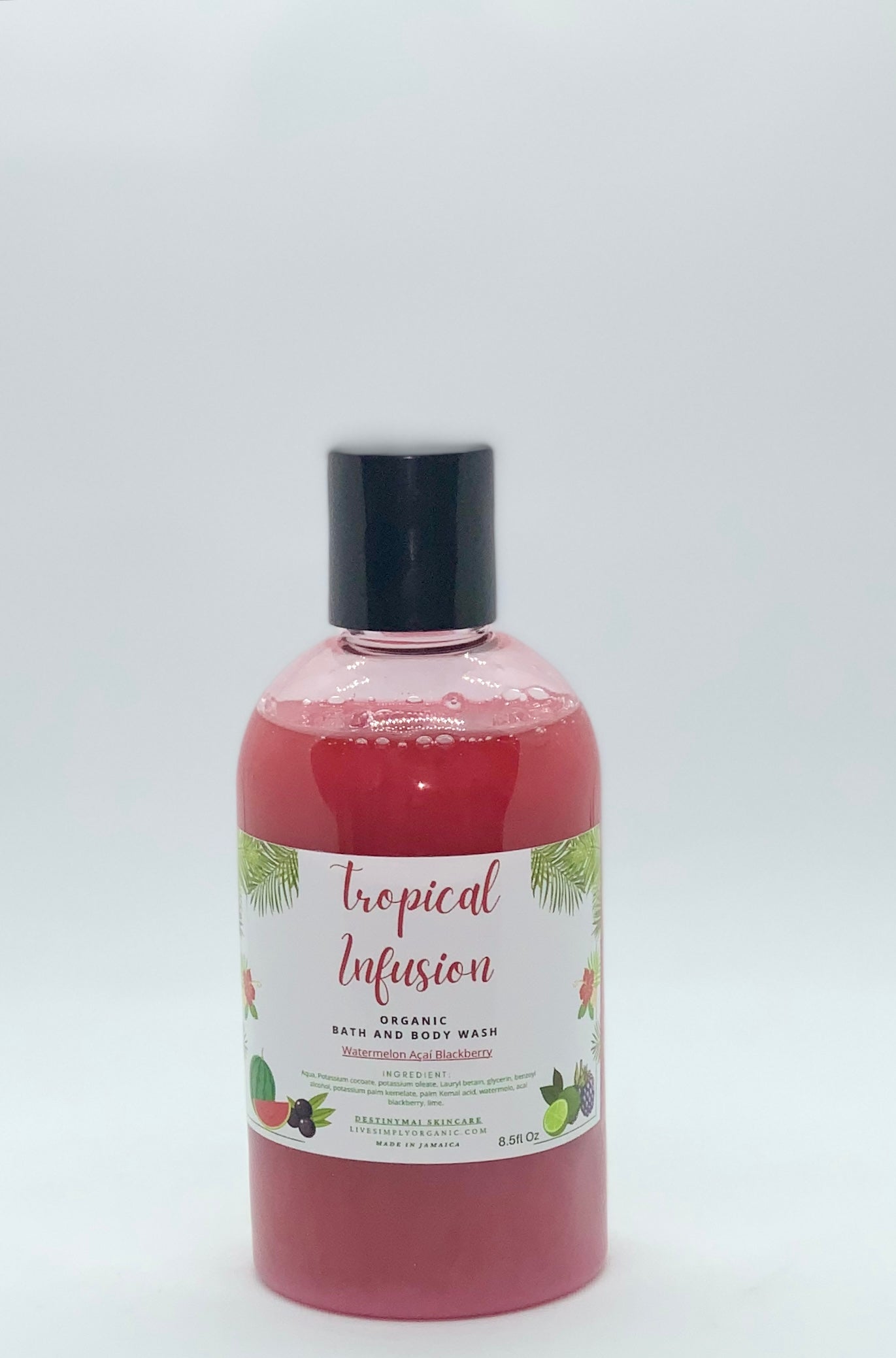 Tropical infusion body wash